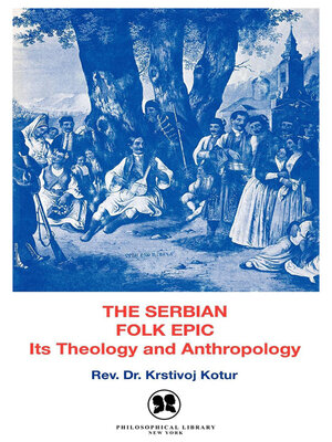 cover image of The Serbian Folk Epic